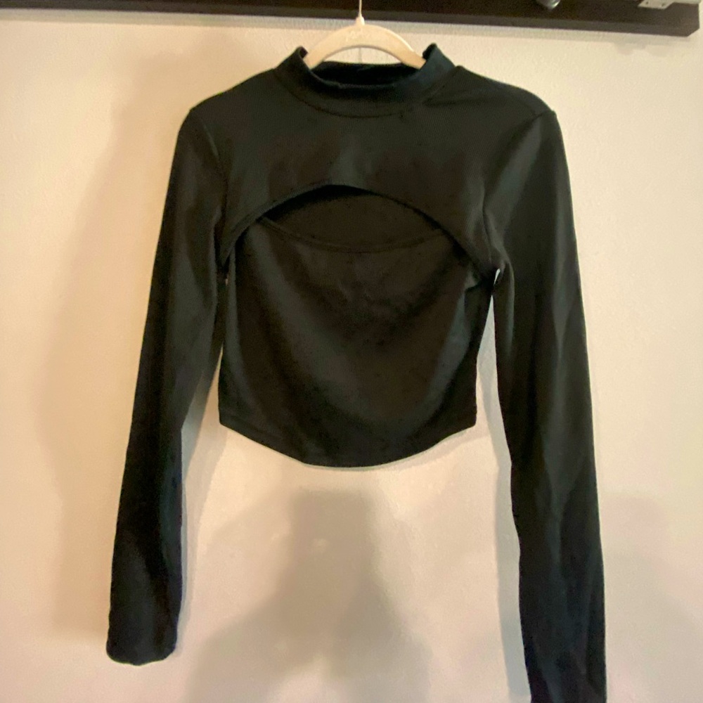 Shein Peek A Boo Shirt